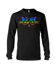 Cat Bicycle Design Long Sleeve Tee tile