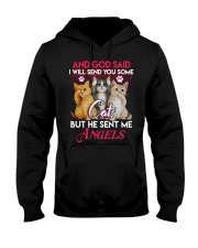 God Sent Me Angels Hooded Sweatshirt tile