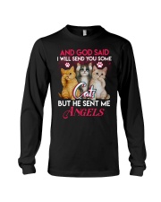 God Sent Me Angels Long Sleeve Tee tile