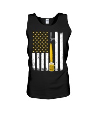 Beer America Flag Unisex Tank tile