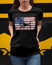 Dachshund America Flag Ladies T-Shirt apparel-ladies-t-shirt-lifestyle-04