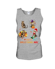 Happy Hallothanksmasa Unisex Tank tile
