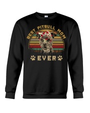 Best Pitbull Mom Crewneck Sweatshirt tile