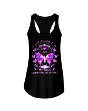 Butterfly Ladies Flowy Tank tile