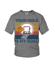 Your Hole Is My Goal Youth T-Shirt tile