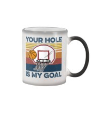 Your Hole Is My Goal Color Changing Mug tile