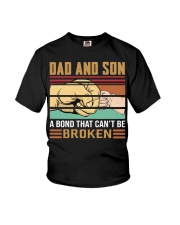 Dad And Son - A Bond That Can't Be Broken Youth T-Shirt tile
