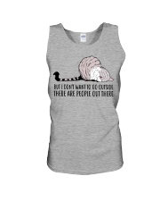 But I Don't Want To Go Outside Unisex Tank tile