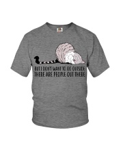 But I Don't Want To Go Outside Youth T-Shirt tile