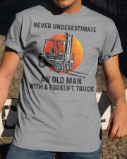 An Old Man With A Forklift Truck Classic T-Shirt apparel-classic-tshirt-lifestyle-28