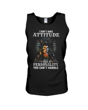 I Don't Have Attitude Unisex Tank tile