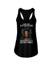I Don't Have Attitude Ladies Flowy Tank tile