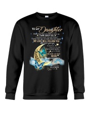 Butterfly - To My Daughter Crewneck Sweatshirt thumbnail