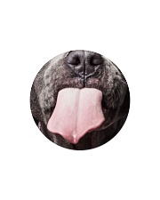 Big Face Pitbull Circle Magnet thumbnail