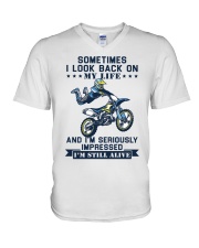 I'm Seriously Impressed I'm Still Alive V-Neck T-Shirt tile