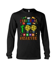 My Preschool Are 100 Days Smarter Long Sleeve Tee tile