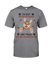 The Best Antidepressants Have 4 Paws Classic T-Shirt tile