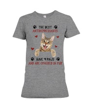 The Best Antidepressants Have 4 Paws Premium Fit Ladies Tee tile