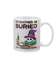 I'd Rather Be Buried In A Horror Book Mug tile