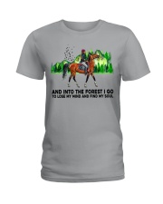 And Into The Forest I Go Ladies T-Shirt front