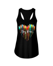 Dog Mom Ladies Flowy Tank tile