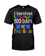 I Survived 100 Days Of First Grade Classic T-Shirt tile