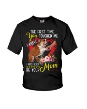 Born To Be Dog Mom Youth T-Shirt tile