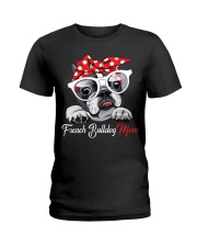 French Bulldog Mom Ladies T-Shirt front