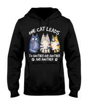 One Cat Leads To Another Hooded Sweatshirt tile