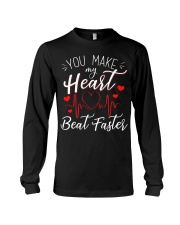You Make My Heart Beat Faster Long Sleeve Tee tile