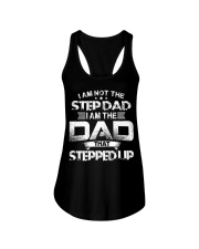 I Am The Dad That Stepped Up Ladies Flowy Tank tile