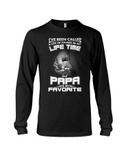 Papa Is My Favorite Design Long Sleeve Tee tile