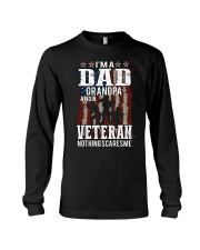 Dad Grandpa And A Veteran Long Sleeve Tee tile
