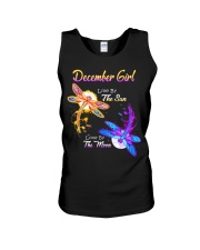 December Girl Live By The Sun Love By The Moon Unisex Tank tile