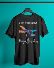 I Just Freaking Love Dragonflies Okay Classic T-Shirt lifestyle-mens-crewneck-front-3