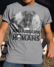 There Is Only One Dangerous Breed Classic T-Shirt apparel-classic-tshirt-lifestyle-28