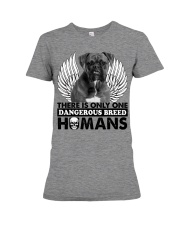 There Is Only One Dangerous Breed Premium Fit Ladies Tee tile