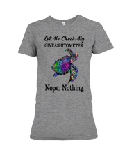 Let Me Check Premium Fit Ladies Tee tile