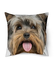 Big Face Yorkshire Indoor Pillow - 16” x 16” thumbnail