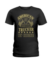 American Trucker Ladies T-Shirt front
