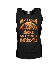 My Broom Broke - So I Ride A Motorcycle Unisex Tank tile