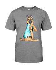 German Shepherd - I Love Mom Premium Fit Mens Tee tile