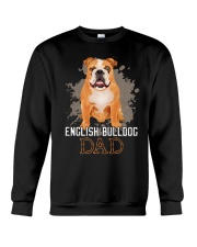 English Bulldog Dad Crewneck Sweatshirt tile