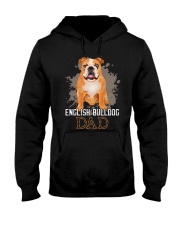 English Bulldog Dad Hooded Sweatshirt tile