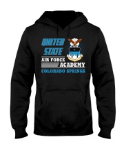 Us Air Force Academy Colorado Springs Hooded Sweatshirt front