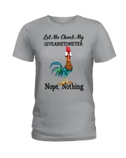 Let Me Check Ladies T-Shirt front