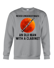 Never Underestimate An Old Man With A Clarinet Crewneck Sweatshirt tile