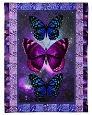 Butterfly - Only One Day Small Fleece Blanket - 30" x 40" front