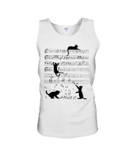 Cats Music Unisex Tank tile