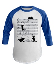 Cats Music Baseball Tee tile
